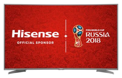 Hisense H55M6600 55 Inch Curved 4K Ultra HD Smart TV w/ HDR.